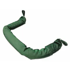 This storm drain filter sock is designed to capture phosphorous from runoff. It measures 4 inches in height, 7 inches in width, 10 feet in length, and 4 inches in diameter. Commonly used at construction sites, industrial yards, and municipal stormwater systems for phosphorus discharge control.