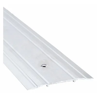 NATIONAL GUARD Saddle Threshold, Aluminum, 4 ft, Fluted, 513-4 - Saddle Thresholds