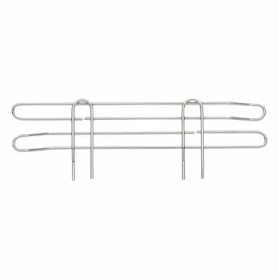 METRO L18N-4S Ledge for Wire Shelving, 18 in, Stainless Steel - Ledges for Wire Shelving