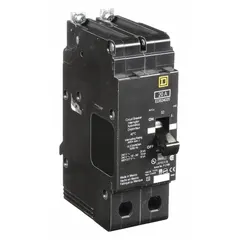 Single-phase, 2-pole miniature circuit breaker rated 20 A at 277/480V AC with a maximum interrupting rating of 18 kA. Designed for bolt-on installation in panelboards for overcurrent protection in commercial and industrial electrical distribution systems.