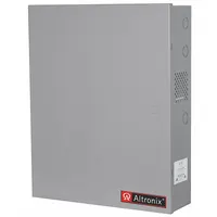 Steel enclosure designed to house two 12 Ah batteries for use as an accessory with power supply systems. Provides a dedicated housing solution for battery backup integration in industrial applications