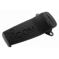 ICOM Belt Clip: Fits Icom, For BP-208N/BP-209N/BP-210N/BP-211N/BP-222N/IC-A24E/IC-A6E, Polycarbonate (MPN MB103)