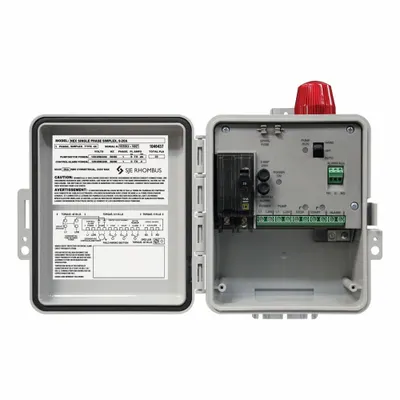 SJE-RHOMBUS Control Panel: Simplex, Single Phase, 120/208/240V AC, 9 to 20 A - Multi-Purpose Pump Control Panels