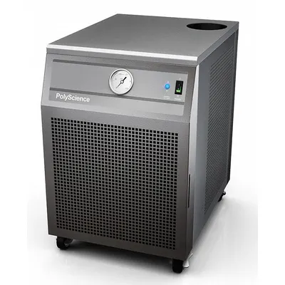 POLYSCIENCE Chiller: -12.2°C, 4000 W, Not Heated or Refrigerated, 20.5 lpm Flow Rate - Liquid-to-Air Coolers