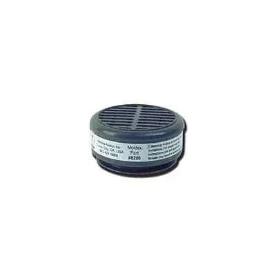 MOLDEX 8200 Cartridge, Chlorine Dioxide, Snap-In Gasket, 10-Pack - Moldex 8000 Reusable Respirators Compatible Filters & Cartridges