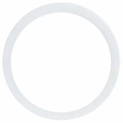 LED Surface Downlight: 7 in Dia, White, 1 5/8 in Ht, 800 lm_1,000 lm, 2700K - Standard Round Surface-Mount Downlights