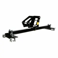 This clamp-on bracket anchor is designed for use on metal standing seam roofs. It provides a reinstallable anchorage point for fall arrest systems on flat concrete or wood roofs. The anchor includes an SRL bracket and is compatible with standing seam profiles.
