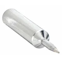 Conical soldering tip from the WELLER XNT Series with a 0.2 mm width and 28.5 mm length. Designed for use with the WXP 65 handpiece. Suitable for precision soldering tasks in electronics assembly and rework