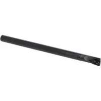 This indexable boring bar features a positive rake geometry and right-hand orientation, designed for internal turning operations such as enlarging holes, achieving precise diameters, and finishing bores. It accepts indexable inserts for efficient chip evacuation and surface finish in metalworking applications