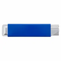 PACIFIC HANDY CUTTER, INC Box Cutter: 4 1/2 in Overall Lg, Steel Std Tip, Plain, Aluminum, 12 PK (MPN HC100)