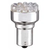 HAMSAR Compact LED Bulb: LED, Single Contact Bayonet (BA15s), (S) Sign, S8, 1156, 12V AC, 1.4 W Watt
