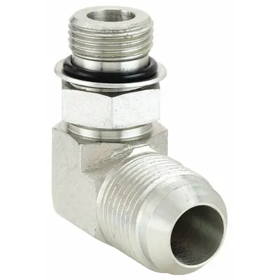 AEROQUIP 2062-10-12S ORB-to-JIC Steel Hydraulic Hose Adapter - ORB-to-JIC Steel Hydraulic Hose Adapters