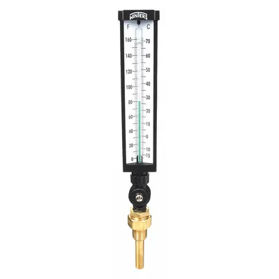 WINTERS Lead-Free Adjustable-Angle Thermometer with Thermowell, TIM103ALF