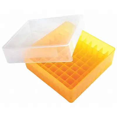 HEATHROW SCIENTIFIC Rectangular Storage Box: 5 1/8 in Overall Wd, 1 7/8 in Overall Ht, 5 1/8 in Overall Lg - Lab Storage Boxes