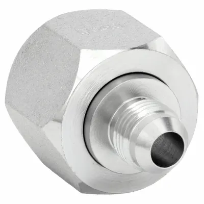 AEROQUIP JIC-to-JIC Steel Hydraulic Hose Adapter - JIC-to-JIC Steel Hydraulic Hose Adapters