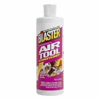 BLASTER Air Tool Oil: Petroleum, -40°F Min. Op Temp., 140°F Max. Op Temp., Not Food Grade, Bottle (MPN ATC-S)