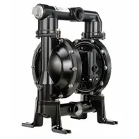 ARO Double Diaphragm Pump: Aluminum Body, 1 1/2 in, NPT Connection, 130 gpm, 265 ft Max. Head (MPN PD15A-AAP-GGG)