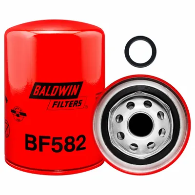 BALDWIN FILTERS Fuel Filter: Spin-On, 3 11/16 in Outside Dia, 15/16"-16 Thread Size - Spin-On Fuel Filters