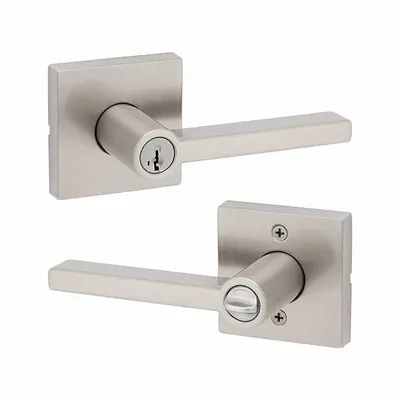 KWIKSET 740HFL-SQT-15-SMT-6AL-RCS Office Lever Lockset - Office Lever Locksets