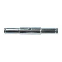 This DAYTON wheel shaft is a replacement component for material handling equipment, designed to fit the 2ZE60 model. It supports maintenance and repair of industrial wheel assemblies in conveyors, carts, and similar machinery