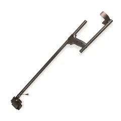 Extension arm accessory for BNT-40X cordless rebar tying tool. Overall length of 32 inches. Allows operator to tie rebar in elevated or hard-to-reach positions without bending or climbing.
