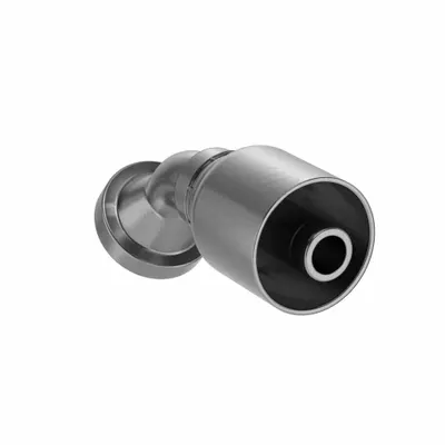 PARKER 45° Elbow Crimp Hydraulic Hose Fitting - Crimp Hydraulic Hose Fittings with Flange Connection