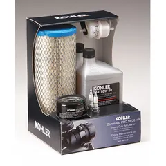 This KOHLER maintenance kit includes components for routine servicing of compatible engines. Designed for use with manufacturer number CH641-3021, it supports periodic upkeep to help maintain engine operation in outdoor power equipment.
