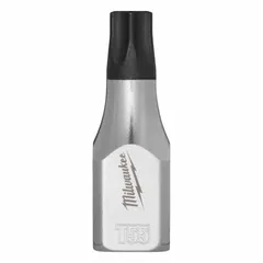 This MILWAUKEE Security Torx Bit Socket features a T55 tip size and a fixed insert design for secure engagement with tamper-resistant Torx fasteners. With an overall length of 2 11/64 in, it is suited for driving T55 screws in industrial assembly, automotive repair, and heavy equipment maintenance.