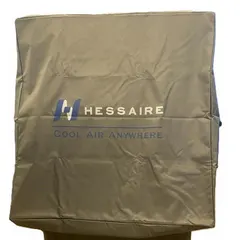 This canvas cover is designed to fit ducted evaporative coolers, specifically the Hessaire DX4800D model. It provides protection from dust, debris, and weather elements when the cooler is not in use. The cover is made of canvas material and is intended for outdoor installation.