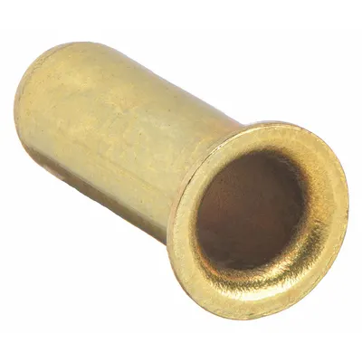 PARKER Tube Insert: 5/16 in OD Fitting Size, Compression, Brass, 1/2 in Overall Lg - Creep-Resistant Self-Aligning Brass Compression Fittings