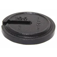 RICE LAKE WEIGHING SYSTEMS Calibration Weight: 1 lb Nominal Mass, Slotted Calibration Wt, 7, 1lb (MPN 10156)