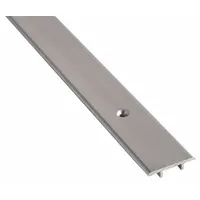 This 3 ft aluminum saddle threshold provides a smooth transition between flooring surfaces at doorways. It is used to bridge gaps under doors, improving accessibility and sealing out drafts, dirt, and moisture. Suitable for interior or sheltered exterior doorways