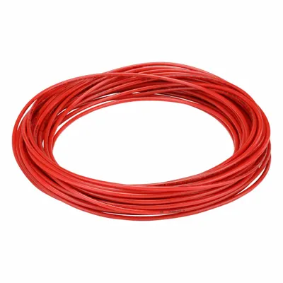 PARKER Standard Polyurethane Tubing, 4 mm ID, 6 mm OD, 100 ft, Red