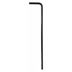 L-shaped hex key with two tips, SAE size 5/64 in, long pattern. Made from alloy steel with black oxide finish. Used for turning hex socket fasteners in assembly, maintenance, and repair tasks.