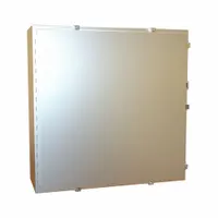 This HAMMOND stainless steel enclosure measures 36 x 36 x 12 inches and is rated NEMA 12/13/3R/4/4X for protection against dust, water, and corrosion. It features clamp closure and includes an inner panel. Knockouts are not provided. Typical applications include housing electrical controls and instruments in industrial plants, food processing areas, and washdown environments
