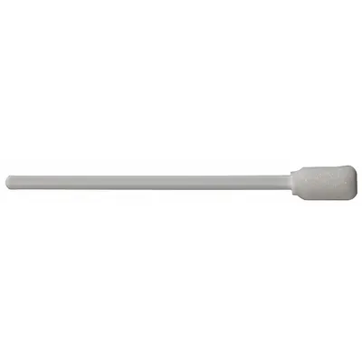 BERKSHIRE Cleanroom Swab: Polyurethane Foam, 5 in Overall Lg, 1 in Tip Lg, 4 7/8 in Handle Lg - Cleanroom Swabs & Applicators