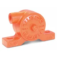 VIBCO Pneumatic Vibrator: 160 lbf, 12,000 vpm, 1/4 in NPT, VS, 70 dBA, 7 cfm @ 60 psi/8 cfm @ 80 psi (MPN VS-160)