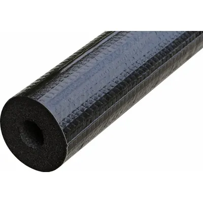 K-FLEX USA Oil-Resistant Buna-N Foam Rubber Insulation: Tube, 1 3/8 in Thick, 2 1/8 in ID - Weather-Resistant Jacketed Buna-N/PVC Coiled Insulation