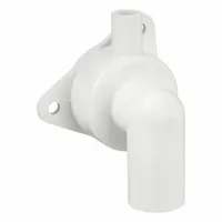 Valve housing for HOSHIZAKI ice machines, part number 321001-01. Directs water flow within the ice machine to support proper ice production. Used as a replacement component in commercial ice machines