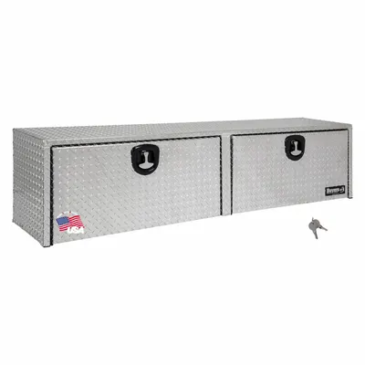 BUYERS PRODUCTS Double Drop-Down Door Topside Box - Double Drop-Down Door Topside Boxes