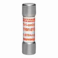 MERSEN Fuse: TRM Series, Midget, Time-Delay, 1.8 A, 250 V AC, 13/32 in x 1 1/2 in, Non-Indicating (MPN TRM1-8/10)