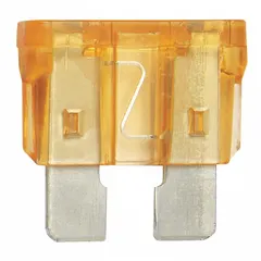 Fast-acting automotive fuse rated 5 A at 32 V DC. Standard profile, non-indicating design. Pack of 5. Provides overcurrent protection for electrical circuits in vehicles and marine systems.