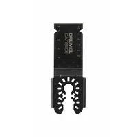 DREMEL Oscillating Tool Blade: 1 1/4 in Blade Wd, 6 in Overall Lg, Precision Cutting, Carbide (MPN MM485U)