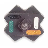THOMAS & BETTS Upper and Lower Crimping Die: 1 to 1/0 AWG Copper/4 to 2 AWG Aluminum, 4 Sizes, Code (MPN 13455)