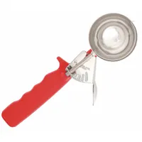 CRESTWARE Disher: 1.8 oz Capacity, 18-8 Stainless Steel/Plastic, NSF Certified, 2 in Bowl Dia, DD24