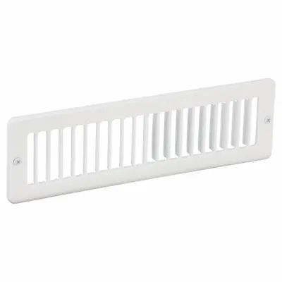OEM Surface-Mount Grille, White, Powder Coated Steel, 11 1/8 in W x 3 3/8 in H - Surface-Mount Grilles