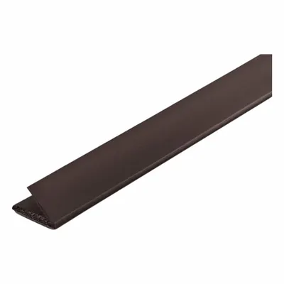 LORIENT ES991B-100 Self-Adhesive Fin Seal, Brown, Elastomeric/Graphite/PVC - Fire & Smoke Perimeter Door Seals & Gaskets