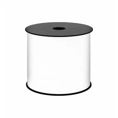 BROTHER Continuous Label Stock: 4 in x 150 ft, Vinyl, White (Gloss) - Brother Thermal Transfer Continuous Label Rolls