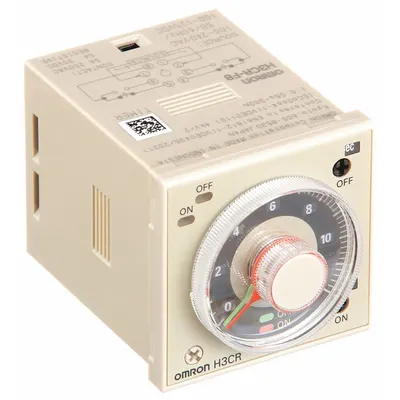 OMRON Multi Function Time Delay Relay: Surface Relay Mounting - Panel-Mounted Relays