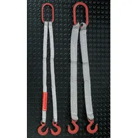 LIFT-ALL Bridle Web Sling: Type 3, Polyester, 1 Plies, 3 ft Sling Lg, 10 in Eye Lg, 2 in Sling Wd (MPN DOSEE1802TFX3)